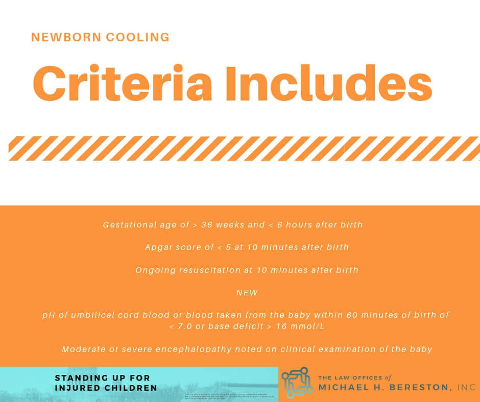 Newborn Cooling Criteria Includes