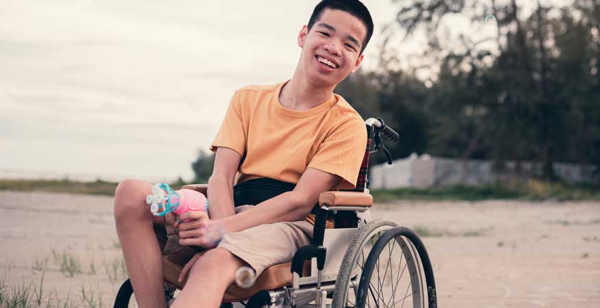 kid with neurological disorders